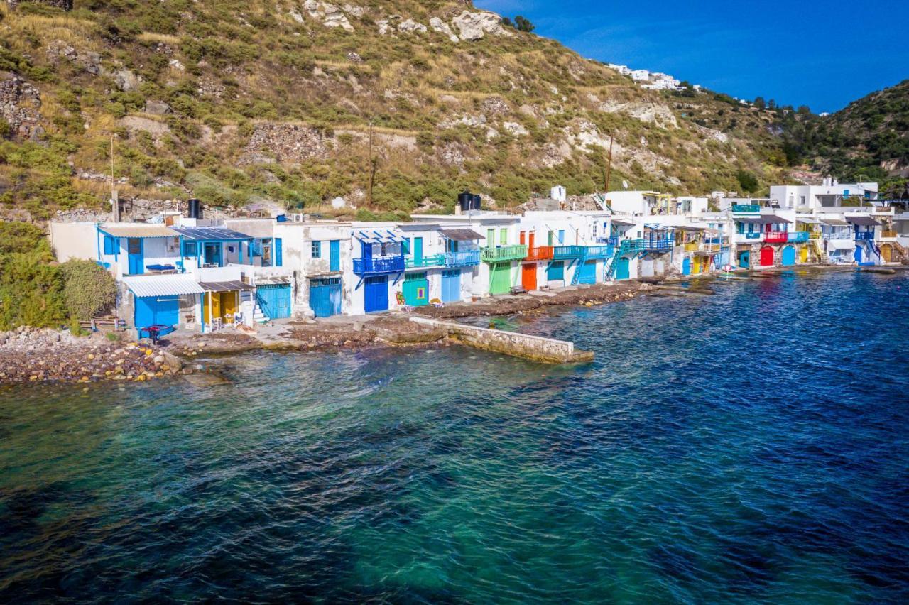 Psaravolada Hotel Milos Ajía Kiriakí-part Kültér fotó