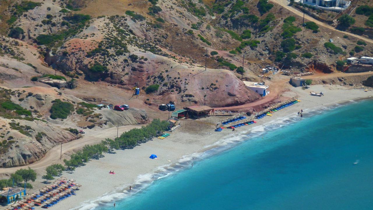 Psaravolada Hotel Milos Ajía Kiriakí-part Kültér fotó