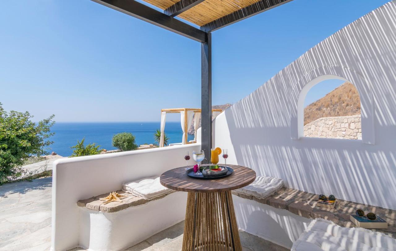 Psaravolada Hotel Milos Ajía Kiriakí-part Kültér fotó