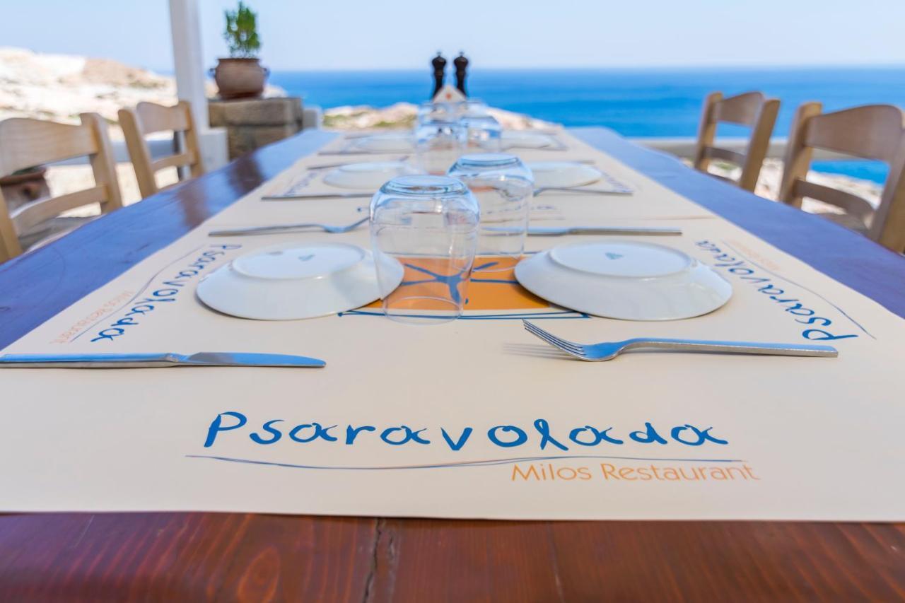 Psaravolada Hotel Milos Ajía Kiriakí-part Kültér fotó